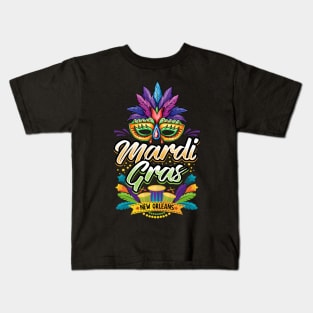 Mardi Gras New Orleans Kids T-Shirt